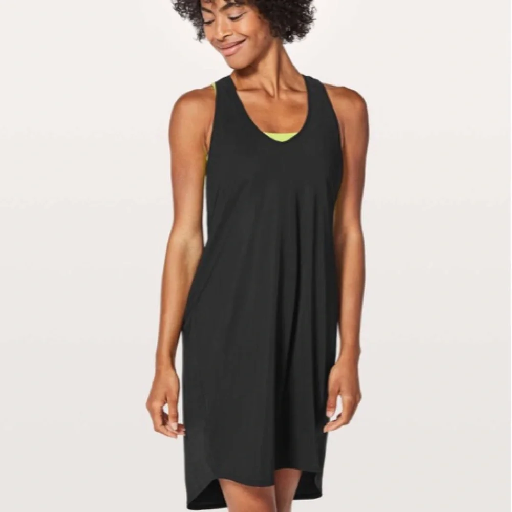 SOLD EBY: Lululemon rejuvenate dress size 6 racerback swim coverup - Picture 2 of 5